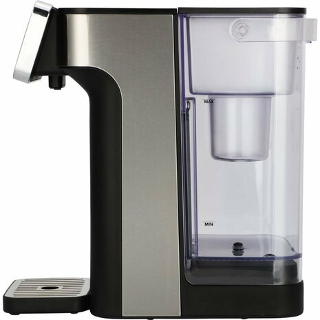 Inventum HWD725B Heetwaterdispenser 2L 2600W Zwart/RVS