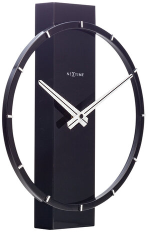 NeXtime NE-5226ZW Tafelklok Carl Table 34x27cm Hout Zwart