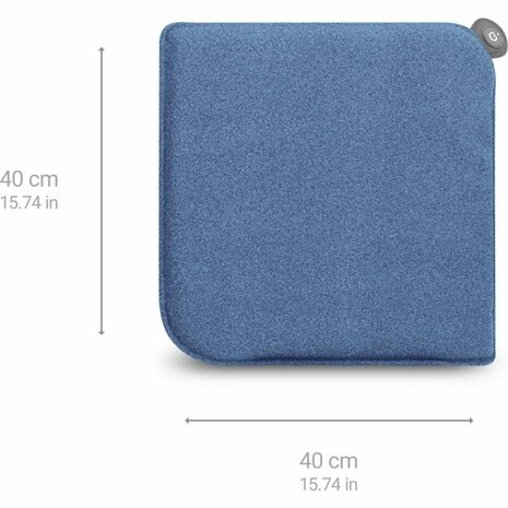 Medisana OL650 Oudoor Warmte Kussen 40x40 cm Blauw