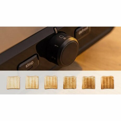 Bosch TAT6M420 MyMoment Broodrooster RVS/zwart/Rood