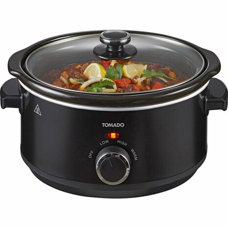 Tomado TSC3501B Slowcooker 3.5L Zwart