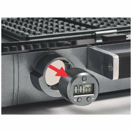 Fritel CW 3627 WaffleTastic Combi Grill Zilver/Zwart