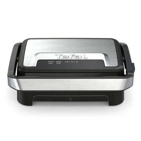 Tefal GC270D Inicio Compact Contactgrill Zwart/RVS