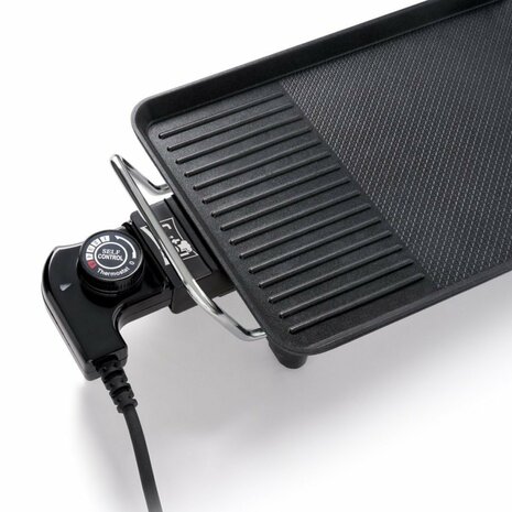 Fritel GT1375 Teppanyaki Grill 48x20 cm Zwart