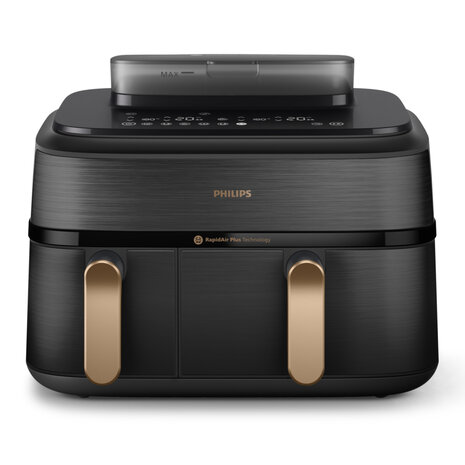 Philips NA552/00 5000 Series Airfryer 9L 2750W Zwart/Goud