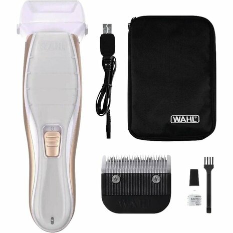 Wahl Shave &amp; Smooth Shaver Roze/Parelmoer