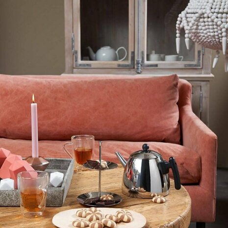 Bredemeijer Duet Classic Theepot 1.2L RVS/Zwart