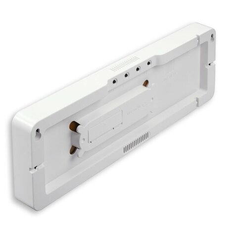 Hama Digitale Wandklok Santa Cruz Thermometer/Groot Display/Wit