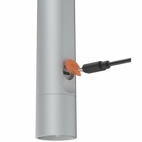 Hama FL350-C LED-Zaklamp Oplaadbaar 4 Standen + SOS Aluminium