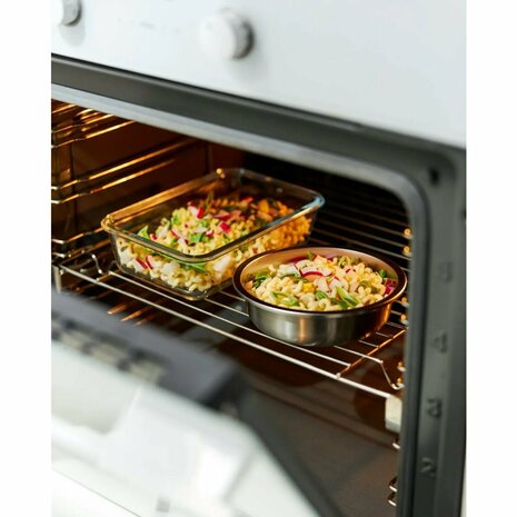 Rotho Nala Clic and Lock Vershouddoos 1.4L Mistletoe Green/RVS