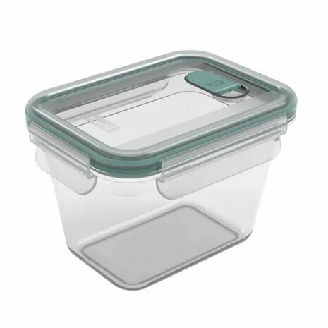 Rotho Nala Clic and Lock Vershouddoos 0.85L Mistletoe Green/Transparant