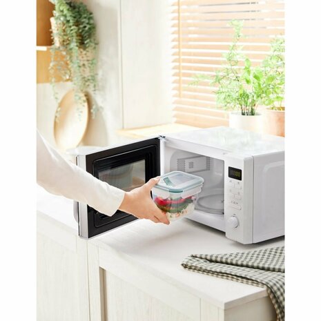 Rotho Nala Clic and Lock Vershouddoos 0.85L Mistletoe Green/Transparant