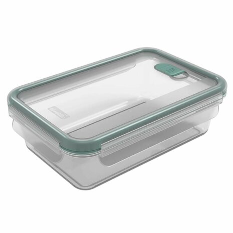 Rotho Nala Clic and Lock Vershouddoos 1.2L Mistletoe Green/Transparant