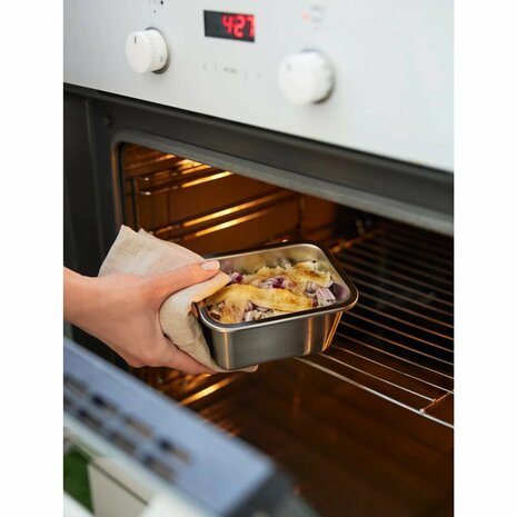 Rotho Nala Clic and Lock Vershouddoos 0.7L Mistletoe Green/RVS