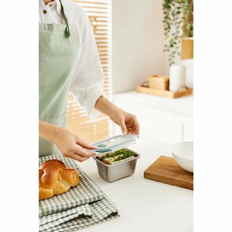 Rotho Nala Clic and Lock Vershouddoos 0.7L Mistletoe Green/RVS