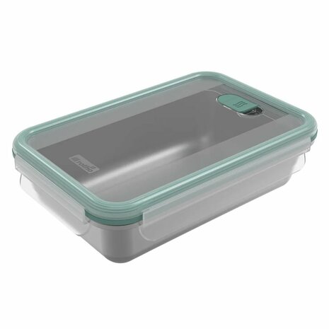 Rotho Nala Clic and Lock Vershouddoos 1L Mistletoe Green/RVS