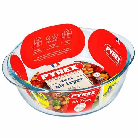 Pyrex Airfryer Glazen Ovenschaal 20x18x7 cm