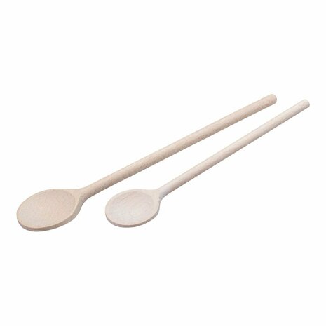Fackelmann Houten Kooklepels 2 Stuks