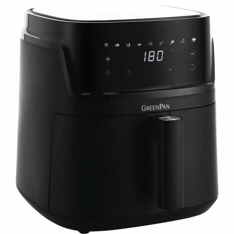 GreenPan Switch Airfryer XXL 7.2L 1650W Zwart