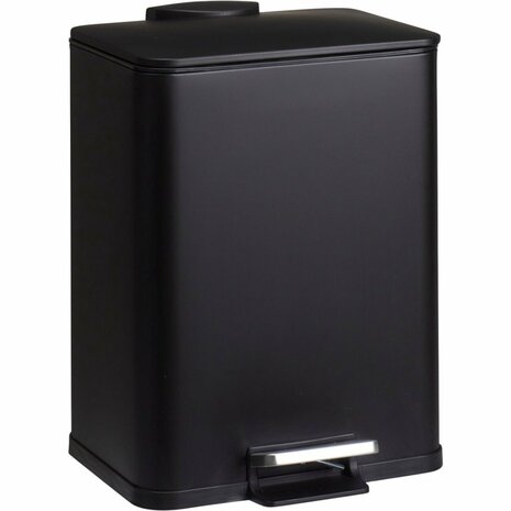 Excellent Houseware Pedaalemmer 20L Mat Zwart
