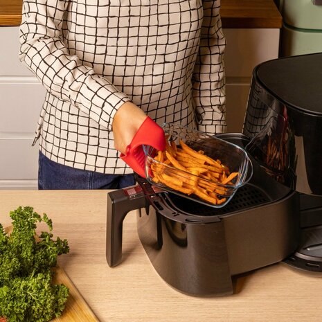 Pyrex Airfryer Glazen Ovenschaal 25x22x7 cm