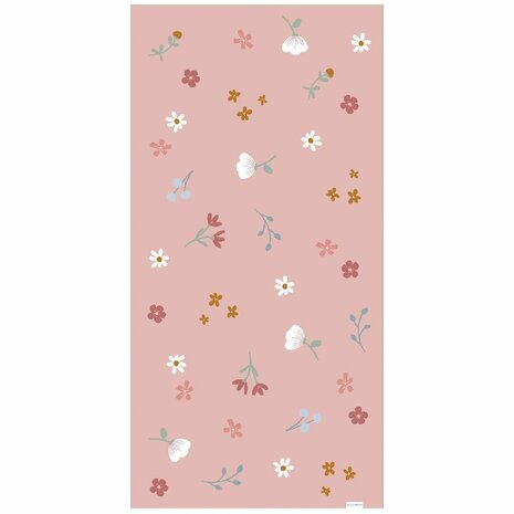 Little Dutch Pink Flowers Strandlaken 60x120 cm Lichtroze