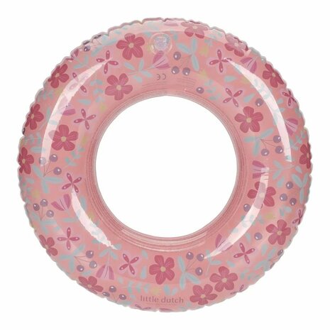 Little Dutch Pink Flower Zwemband 50 cm Roze