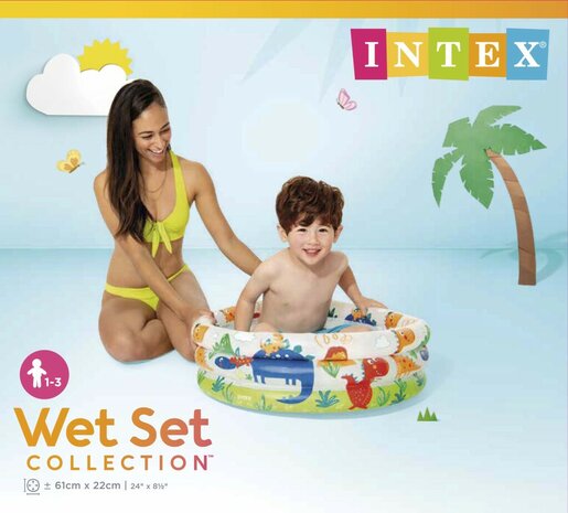 Intex 57106NP Baby Zwembadje 61x22 cm