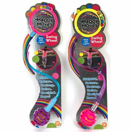 Happy Moves Swing Wheel met LED