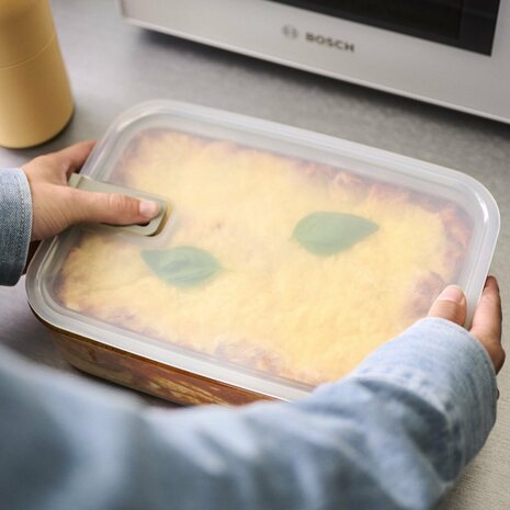 Mepal Easyclip Glazen Vershouddoos 2.0 700 ml Nordic Sage/Transparant