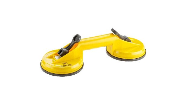 Topex Zuignap 80kg Dubbel 2x120mm