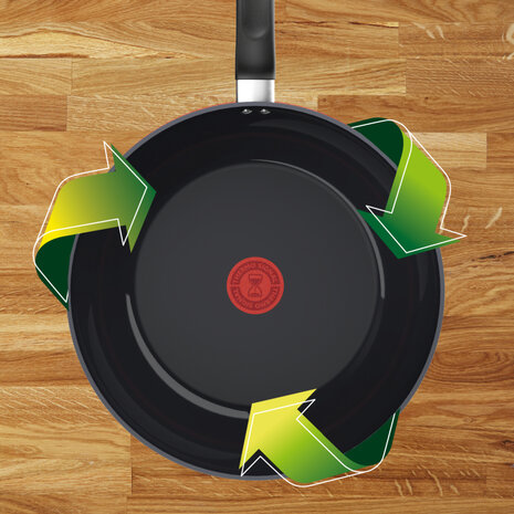 Tefal Cook &amp; Change Wokpan &Oslash;28cm PFAS-vrij Keramisch Geschikt voor Inductie Ruime Capaciteit