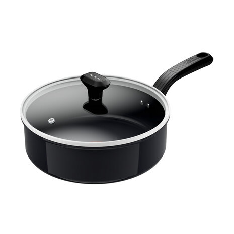 Tefal Cook &amp; Change Keramisch Hapjespan 24 CM PFAS-vrij  Met deksel Keramische antiaanbaklaag Geschikt voor Inductie