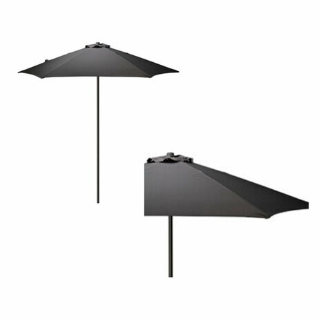 Parasol 230x220 cm Antraciet