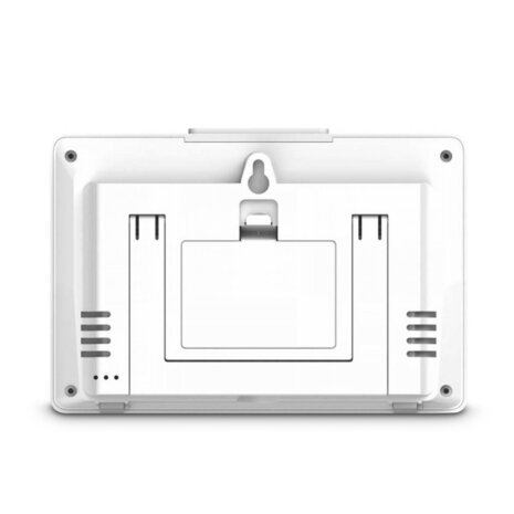 Hama Weerstation Bas met Buitensensor Radio Wekker Binnenklimaat Wit