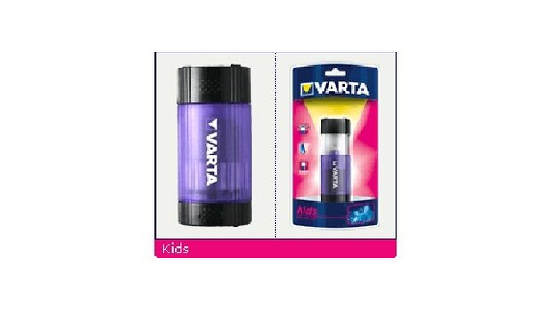 Varta 13620 2-in-1 Kinder Zaklamp
