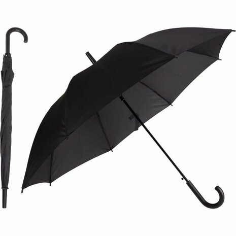 Paraplu 58 cm Zwart