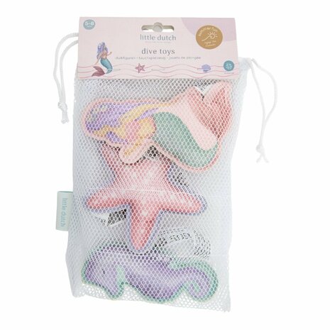 Little Dutch Dreamy Mermaid Duikfiguren 3 Stuks