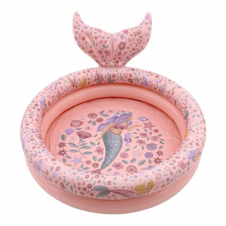 Little Dutch Dreamy Mermaid Zwembad met Staart 80 cm Roze