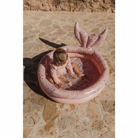 Little Dutch Dreamy Mermaid Zwembad met Staart 80 cm Roze