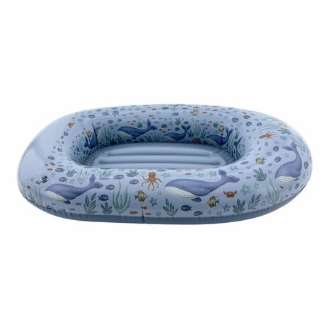 Little Dutch Ocean World Bootje 100x67 cm Blauw