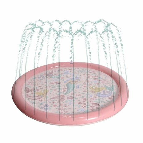 Little Dutch Dreamy Mermaid Sprinklermat 150 cm Roze