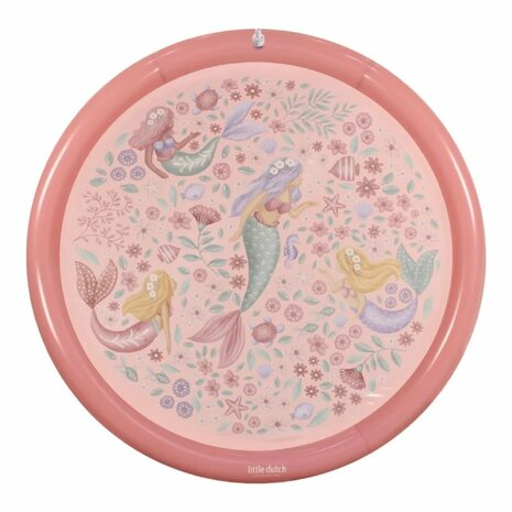Little Dutch Dreamy Mermaid Sprinklermat 150 cm Roze