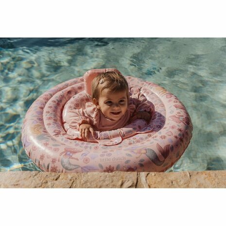 Little Dutch Dreamy Mermaid Babyfloat 67 cm Roze