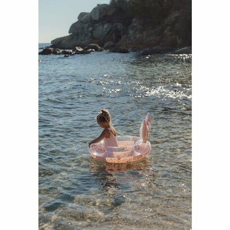 Little Dutch Dreamy Mermaid Zwemring met Staart 91 cm Roze