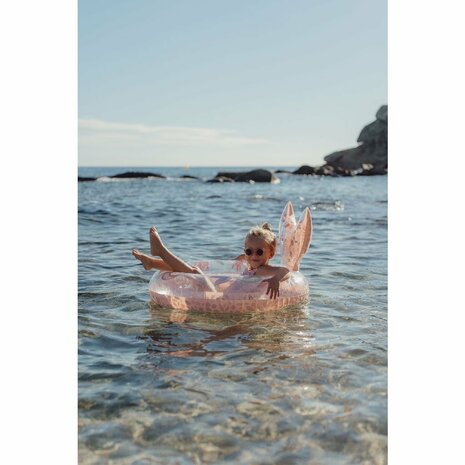 Little Dutch Dreamy Mermaid Zwemring met Staart 91 cm Roze