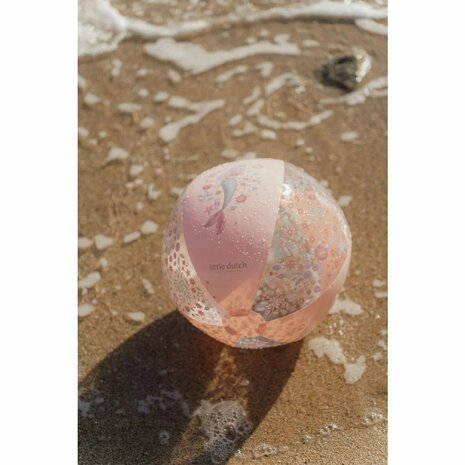 Little Dutch Dreamy Mermaid Strandbal 35 cm Roze