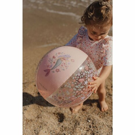 Little Dutch Dreamy Mermaid Strandbal 35 cm Roze