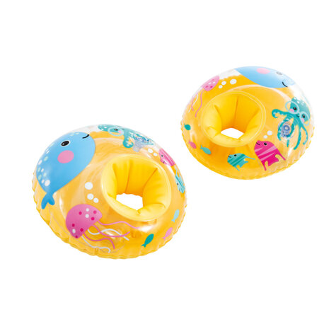Intex Wet Set Collection Little Sea Pals Zwemmouwtjes 3-6 Jaar Geel