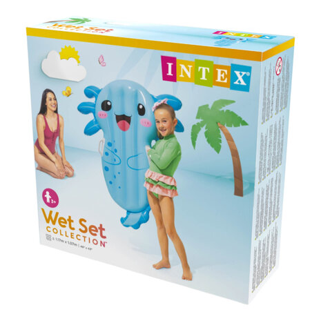 Intex Wet Set Collection Axolotl Luchtbed 94x109x14 cm